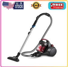 Lightweight Bagless Canister Vacuum cleaner/ indoor Carpets pet hair Hard Floors
