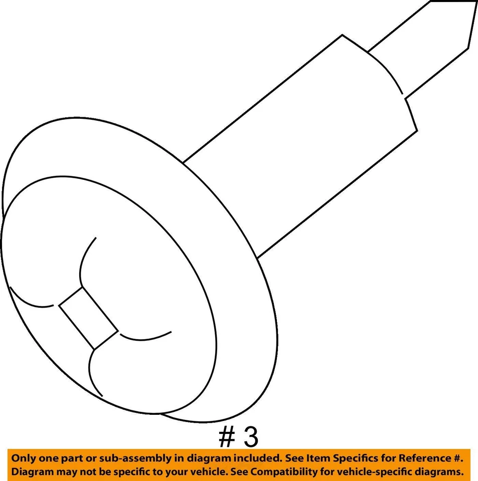 SE ADAPTA A CHEVROLET PONTIAC AVEO AVEO5 2009-2011 TUERCA F/TNK STRP 96665820 - NUEVO OEM Foto 3 de 3