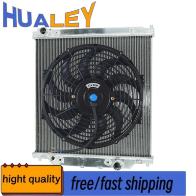 Kühler Radiator+Fan For 2003-2005 Ford Excursion Eddie Bauer/F250/F350/F450/F550