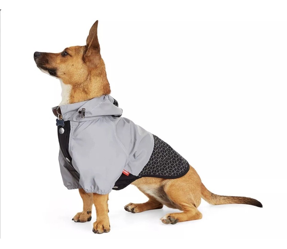 New Reddy Dog Raincoat Jacket Reflective Panels Sizes Medium & XLarge