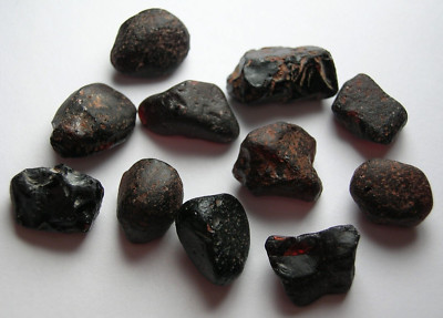 GARNET / PYROPE, BIG CLEAN DEEP RED ROUGH FOR FACETING, TANZANIA ...