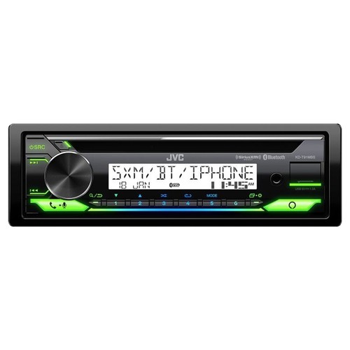 Receptor AM/FM marino UBS/AUX CD JVC KD-T91MBS Single-DIN, control remoto por cable para barco - Imagen 2 de 4