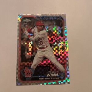 2024 Topps Chrome Update Series - X-Fractor #USC23 Masyn Winn (RC)