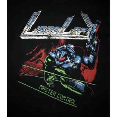 Liege lord master control T-shirt short sleeve cotton black men s to 5XL