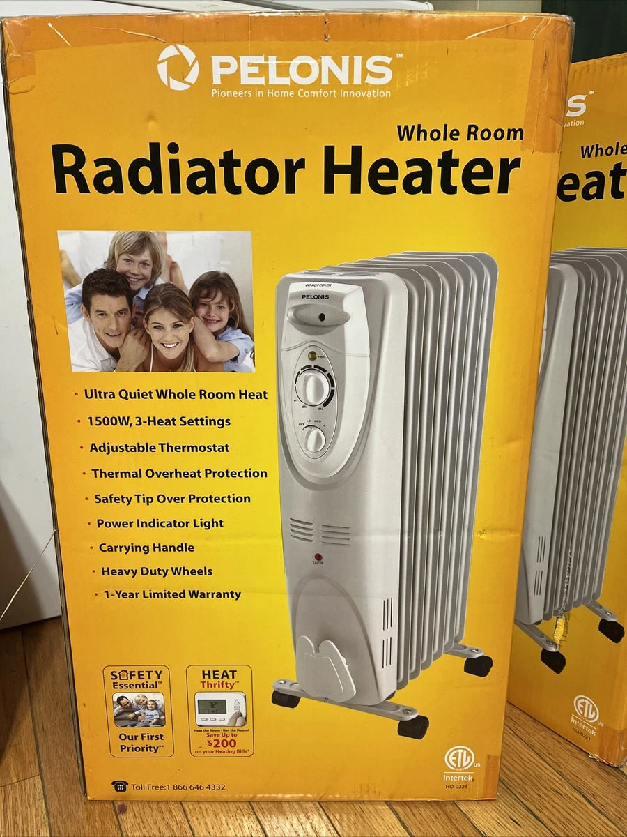 PELONIS Oil Filled Radiator Heater Luxurious Portable Space Heater Whole  Room | eBay