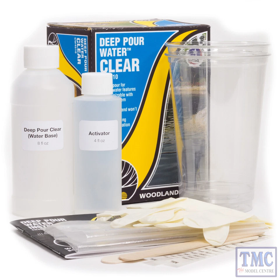 CW4510 Woodland Scenics Clear Deep Pour Water
