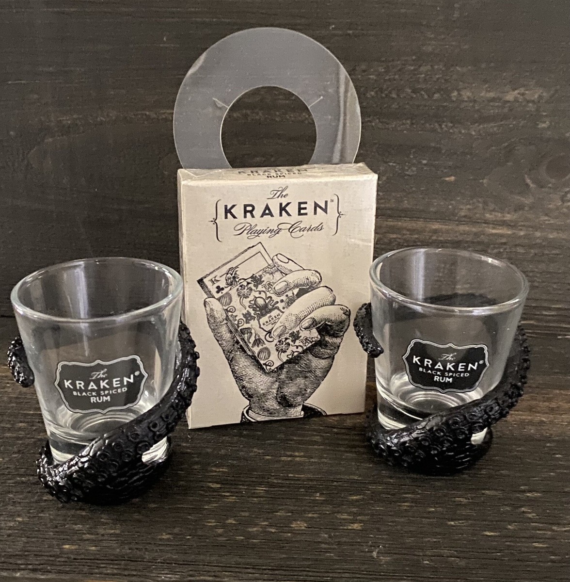 KRAKEN BLACK SPICED RUM ショットグラス KRAKEN BLACK SPICED RUM ショットグラス