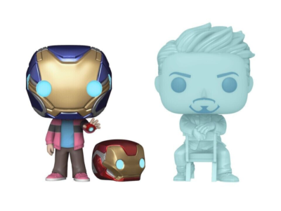 Funko Pop! Avengers End Game Morgan & Tony Stark Glow 2 Pack