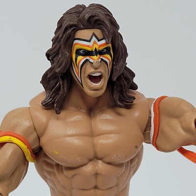 WWE ULTIMATE WARRIOR WRESTLING Action Figure Mattel Series 98