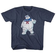 Kids The Real Ghostbusters Mr Stay Puft 2 Vintage TV Shirt