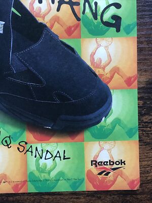1994 Reebok Shaq Sandal PRINT AD Shaquille O'Neal - New Way To
