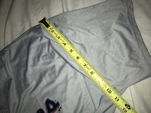 MLB Miami Marlins Gray Jersey Colarusso Men’s Size XL - Picture 11 of 14