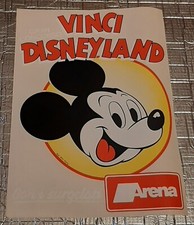 ADV STICKER ADESIVO 1987 SURGELATI ARENA TOPOLINO DISNEY