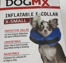 Protective Collar Sz XS Dogmx Inflatable E-Collar Post Surgery Hotspots etc.