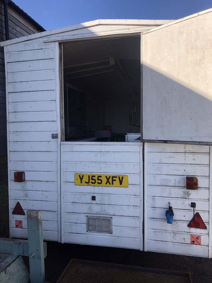 Fish And Chip Van Trailer Take Away Twin Axle eBay