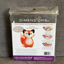 New Sealed Dimensions Fox Needle Felting Kit