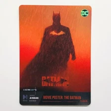 2022 Dc Chapter 1: Movie Poster: THE BATMAN Holographic Card NM+