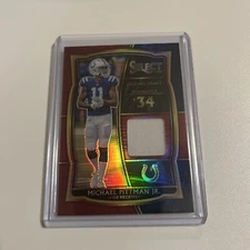 2020 Panini Select Michael Pittman Jr Prizm Patch RC #DS-MPI