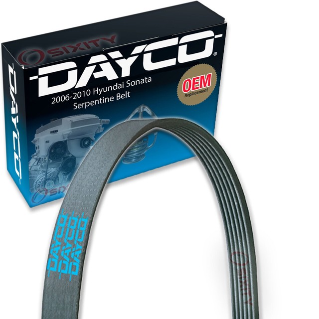 Dayco Serpentine Belt for 20062010 Hyundai Sonata 2.4L L4 V Belt Ribbed zi eBay