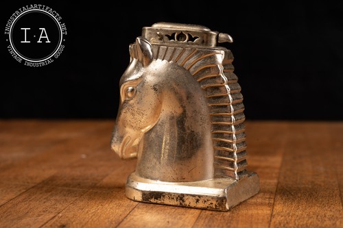c. 1940s Silver-Plated Lighter