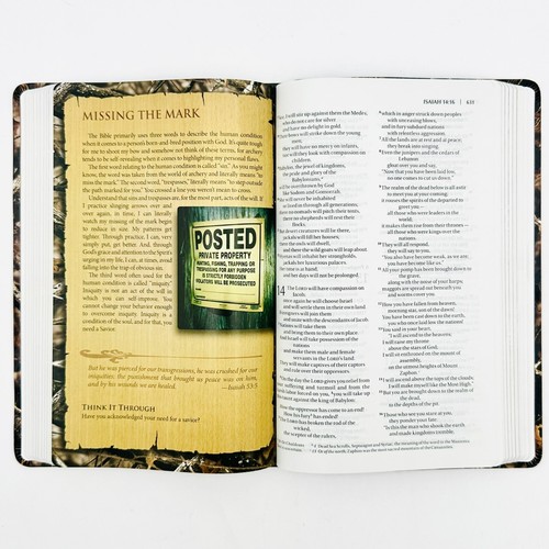 NIV Outdoorsman Bible Red Letter Edition by Zondervan - Picture 9 of 10