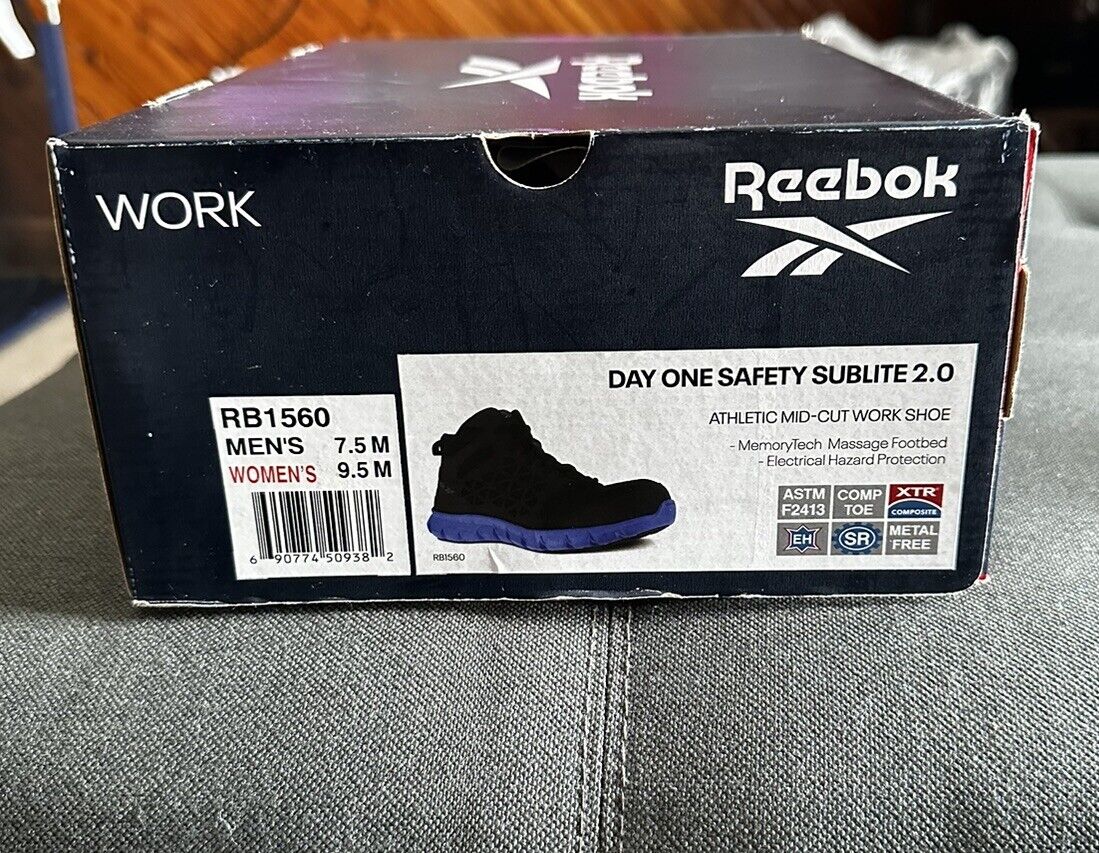 Reebok Day One Safety Sublite 2.0 Steel toe M7.5 - image 7