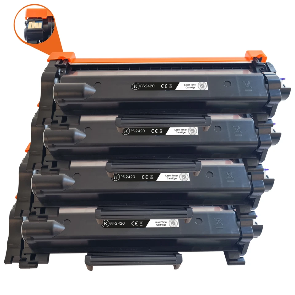 4 Toner for Brother TN-2420 TN2420 MFCL2710DW MFCL2750DW DCPL2530DW HLL2350DW - Image 2 of 4
