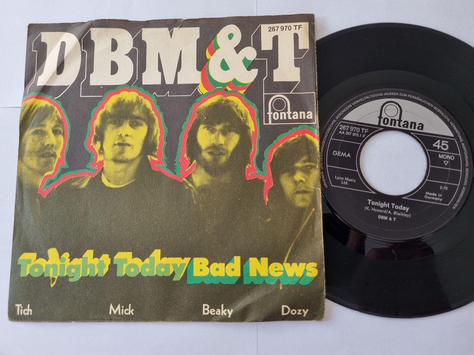 7"" Single Dozy, Beaky, Mick & Tich/ DBM&T - Tonight today Vinyl Germany