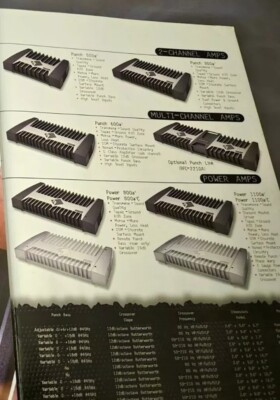 Rockford Fosgate POWER 1000a2/1100a2 Car Audio Amp RARE 🇺🇸 OLD