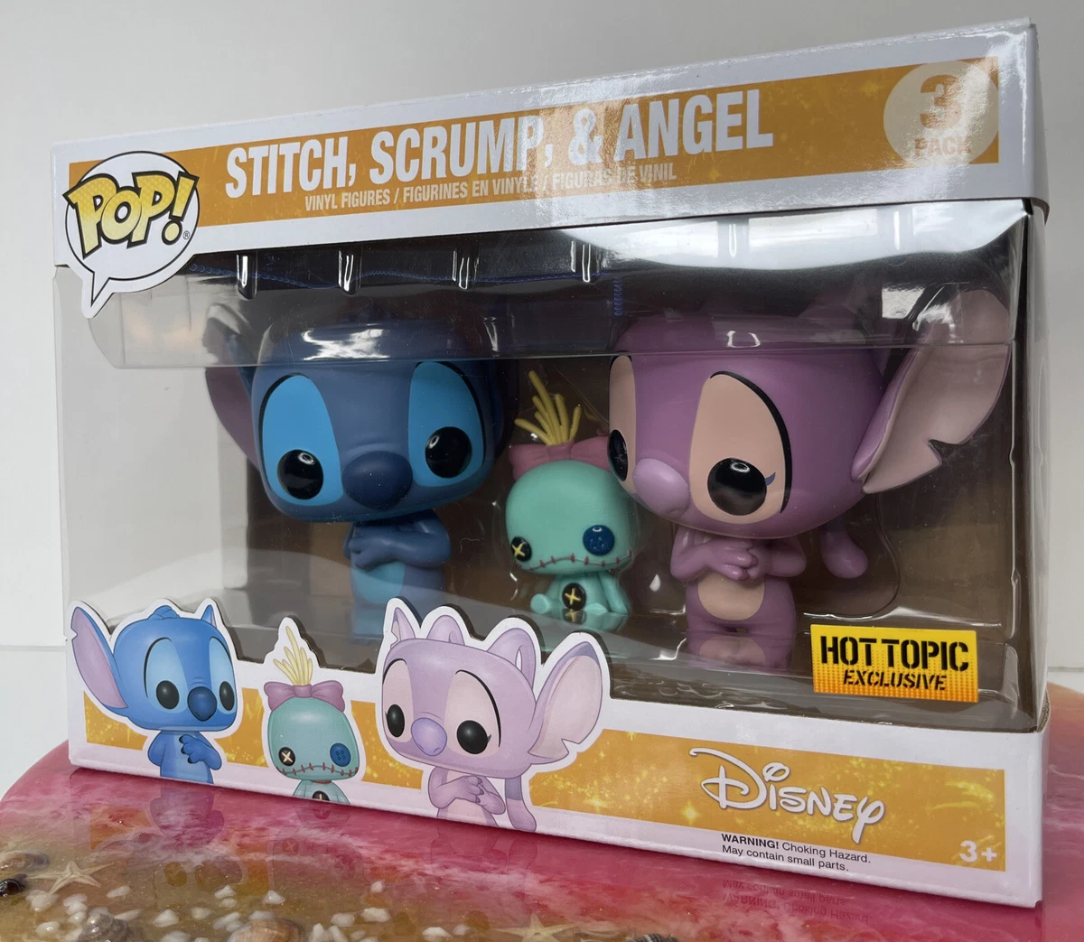 Funko Pop! Disney: Lilo & Stitch - Stitch, Scrump & Angel (Hot Topic  Exclusive)