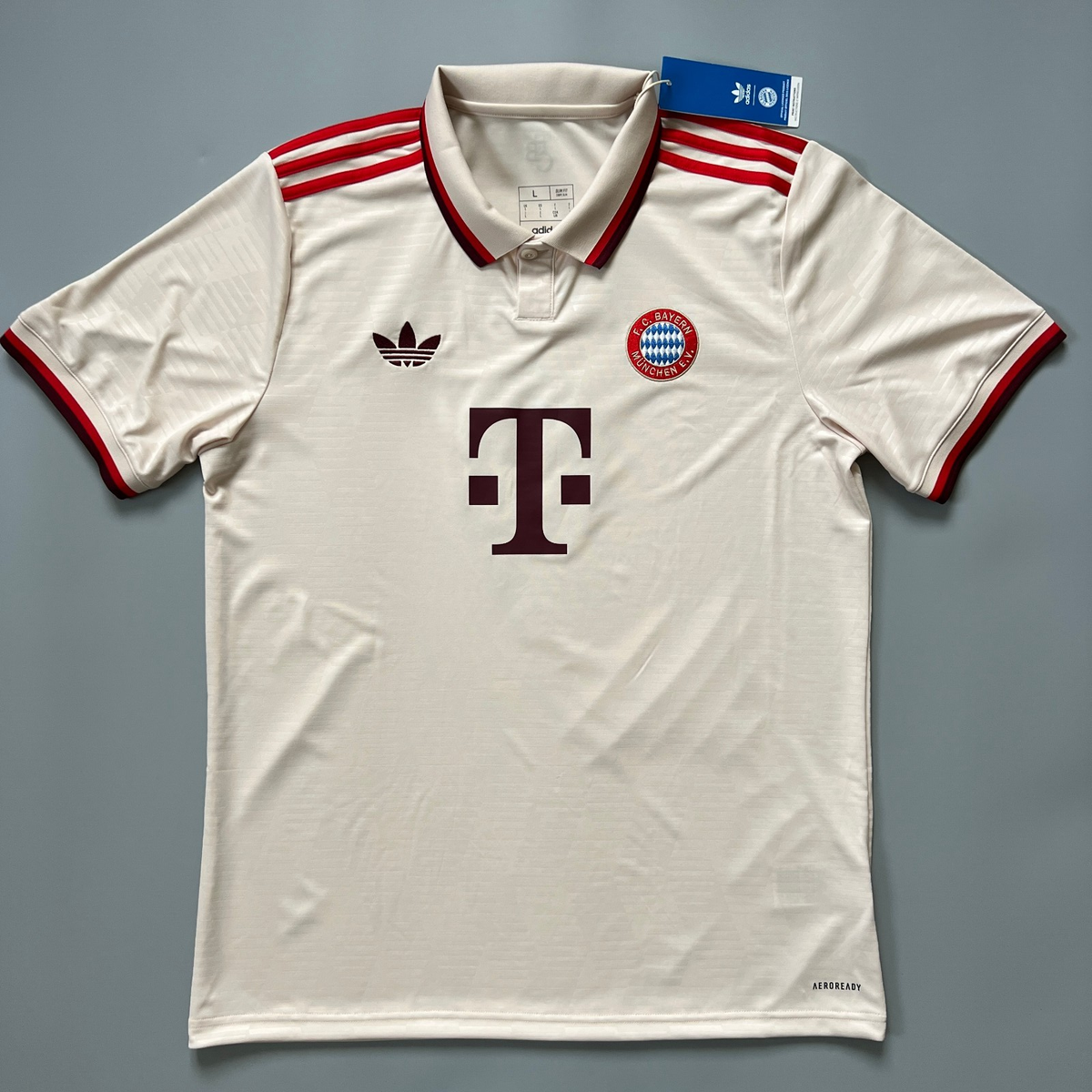 【新品未使用】Bayern München adidas サッカーシャツLサイズ adidas Icon FC Bayern München GK-Shirt l/s - Yellow