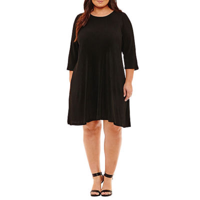 a line shift dress plus size Manhattan A-Line Shift Dress main image 0