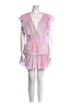 Love Shack Fancy LOVESHACKFANCY Tiered Ruffle Dress Pink Pastel Gwen XL