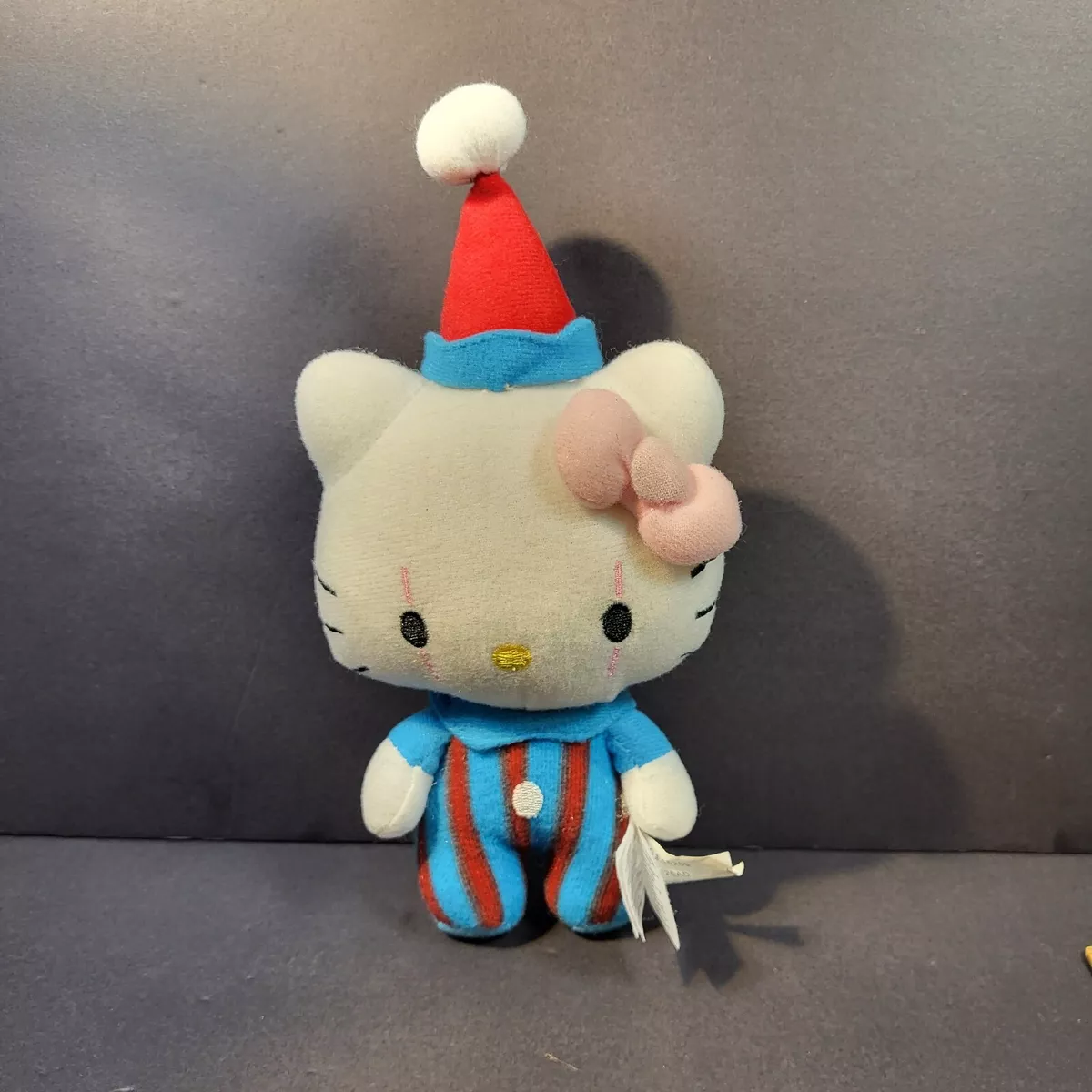 Hello kitty clown clearance plush