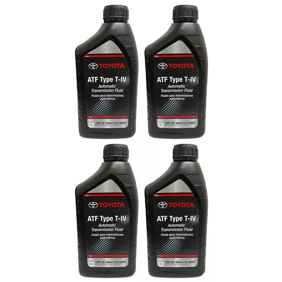 5x Quart GENUINE TOYOTA ATF TYPE T-IV LEXUS TIV Automatic Transmission Oil Fluid - Image 3 of 4