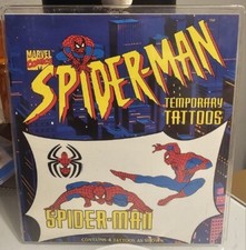 Spiderman Temporary Tattoos 1998