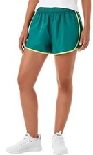 Members Mark Ladies Active Size L Green Running Shorts NWT
