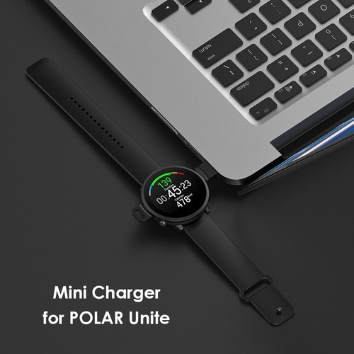 4-pin Smartwatch Charger Adapter USB Charging Cable for POLAR Unite Watch - Photo 3/12