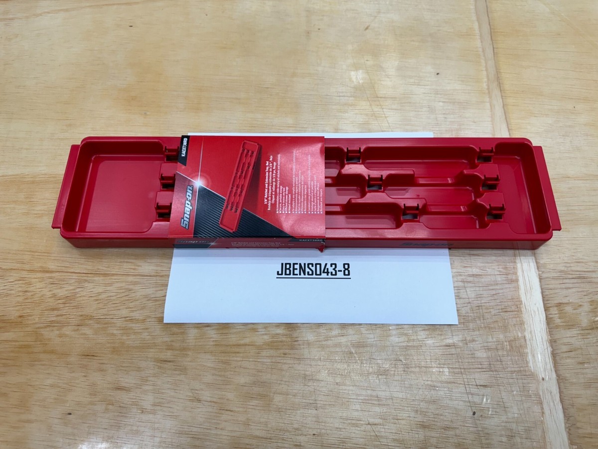 3/8 Inch Drive Side Mount Ratchet and Extension Holder Set