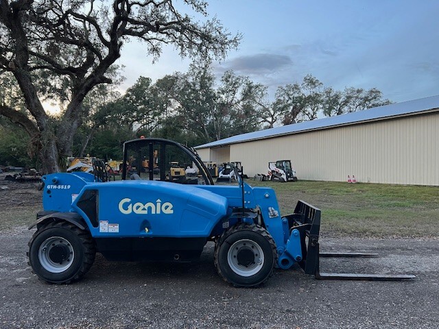 2014 GENIE 5519 MINI TELEHANDLER - 4X4X4 - NEW TIRES - READY TO WORK ...