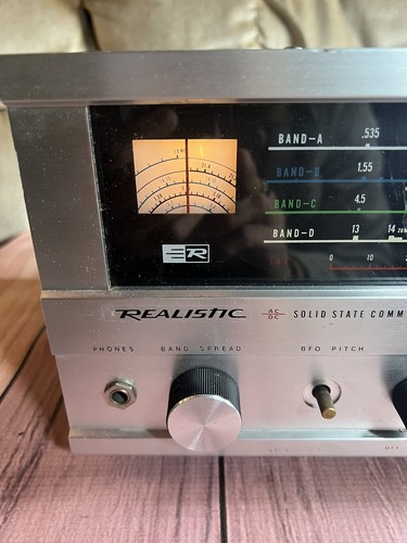 Realistic DX-150A Shortwave Radio Receiver 20-150 - USA SW SWR HAM CB - Zdjęcie 4 z 11