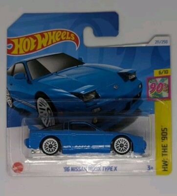 Hot Wheels-96 Nissan 180sx Type X-HW: The 90s 6/10-211/250-OVP-