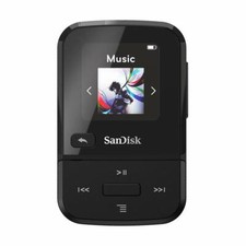 SanDisk Sansa Clip Sport Go 32GB Digital Media Player Very Good cond FREE POST