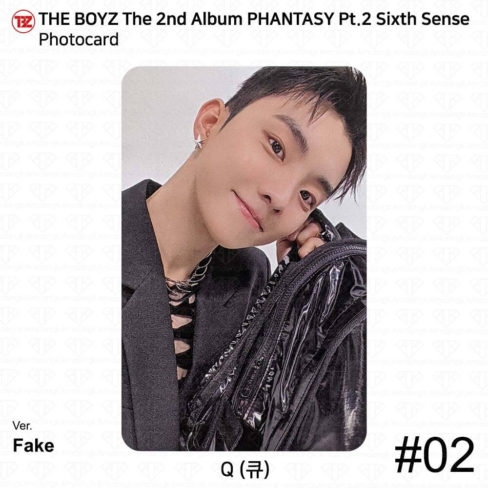 The Boyz Phantasy Pt.2 Sixth Sense Q Photocard Postcard KPOP K-POP
