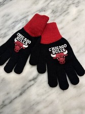 NWOT Chicago Bulls Gloves NBA Basketball Vintage KIDS Winter Sports Vintage