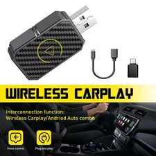 Auto Car Play Wireless Adapter CarPlay Wireless Bluetooth for iPhone IOS Android