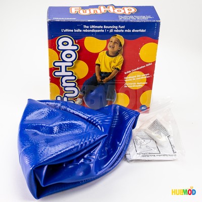 Hedstrom Blue 15'' Hopper Ball - FunHop Hop Bouncing Ball For Kids