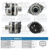 Meat & Doria Generator FüR Opel Antara L07 2.2 Cdti Chevrolet Orlando J309 2.0