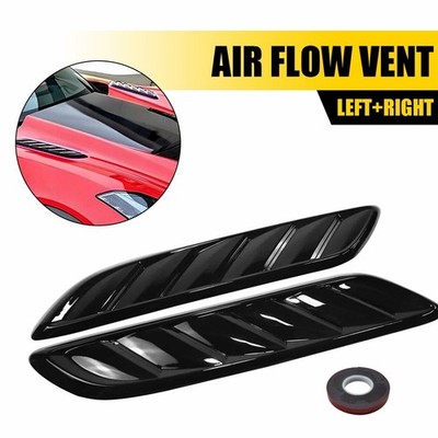 Sport Front Hood Air Vent Scoop Flow Intake Decor Cover Trim Car Accessories EI