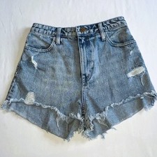 Show Me Your MuMu Athens High Waisted Shorts 25"